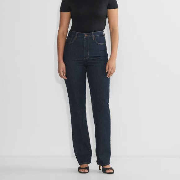 Aritzia Denim - Aritzia Denim Forum Rowan Super Hi-Rise Curve-Fit Straight Jean